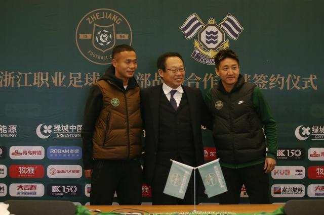 冈田武史重走杭州：中国足球出人才需更多的浙江队